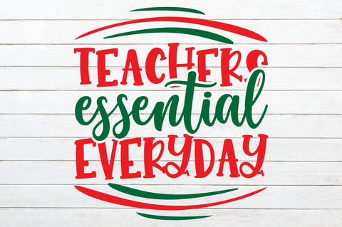 Teachers Essential Everyday SVG Craftlabsvg24 
