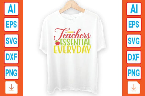 Teachers Essential Everyday SVG Craftlabsvg24 