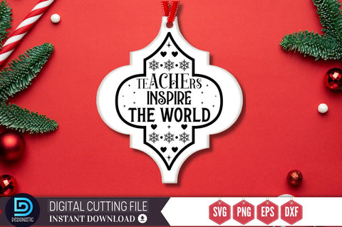 Teachers inspire the world SVG SVG DESIGNISTIC 