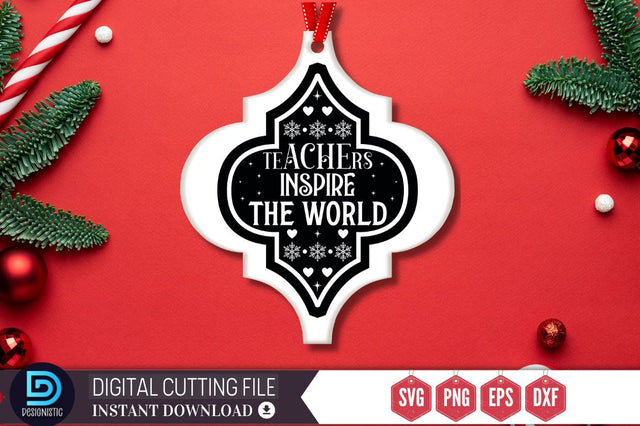 Teachers inspire the world SVG SVG DESIGNISTIC 