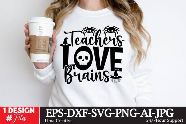 Teachers Love Braings SVG Cute File SVG Insomnia Std 