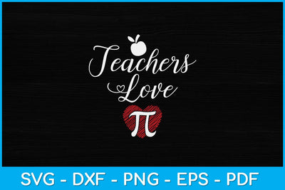 Teachers Love Pi Day Svg Design SVG artprintfile 