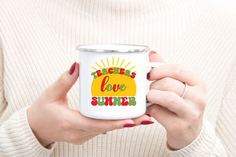 Teachers Love Summer Sublimation SVGArt 