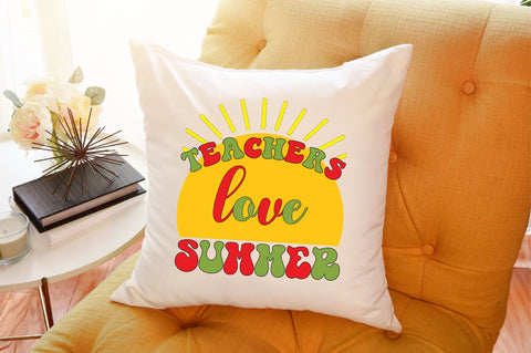 Teachers Love Summer Sublimation SVGArt 