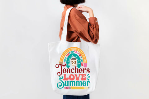 Teachers Love Summer SVG Cricut Files SVG Rupkotha 