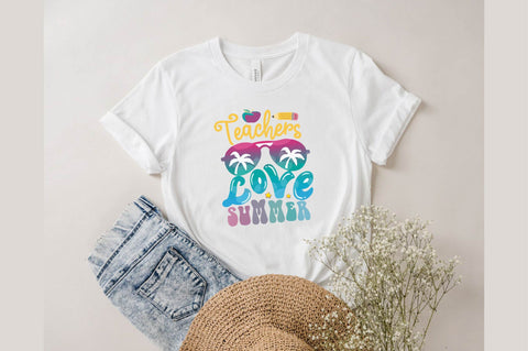 Teachers Love Summer SVG designartist 