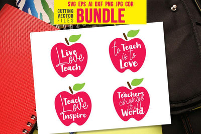 Teachers SVG Set SVG VectorSVGdesign 