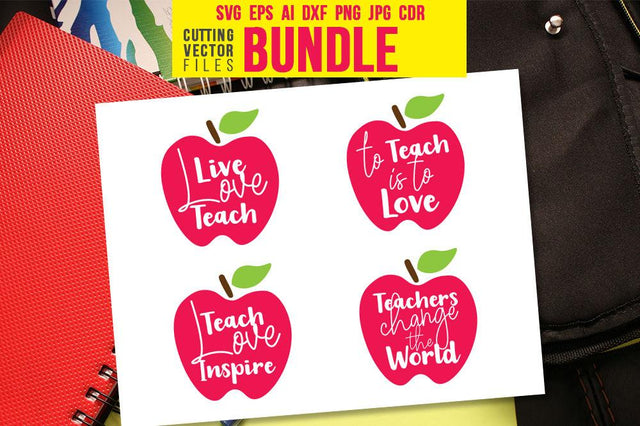 Teachers SVG Set SVG VectorSVGdesign 