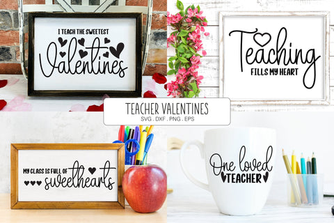 Teachers Valentines Day Quote SVG Cutting Files SVG Illuztrate 