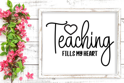 Teachers Valentines Day Quote SVG Cutting Files SVG Illuztrate 