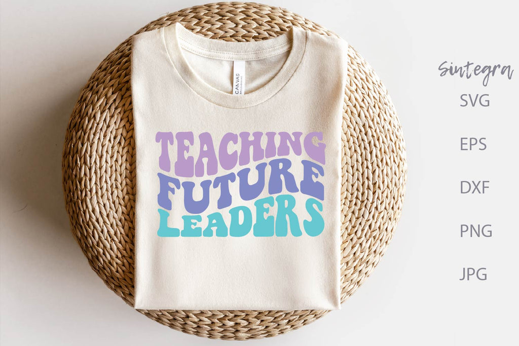 Teaching Future Leaders SVG Cut File Free For Commercial Use - So Fontsy