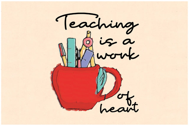 Teaching is a Work of Heart Sublimation Sublimation Jagonath Roy 