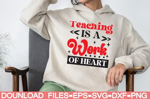 Teaching is a work of heart SVG farhad farhad 