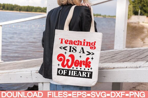 Teaching is a work of heart SVG farhad farhad 