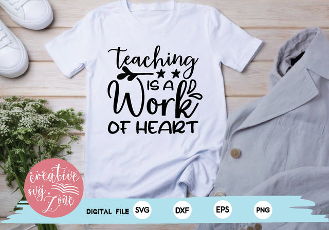 teaching is a work of heart SVG md faruk hossain 