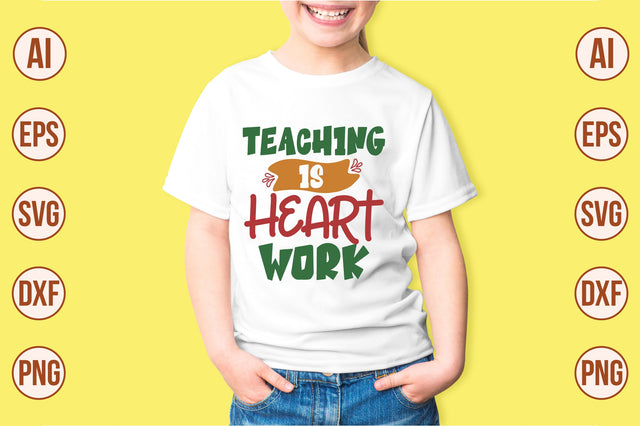 teaching is heart work svg SVG shah alam 