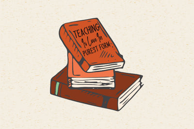 Teaching is love in it's purest form Sublimation Rupkotha 