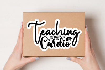 Teaching is My Cardio SVG nirmal108roy 