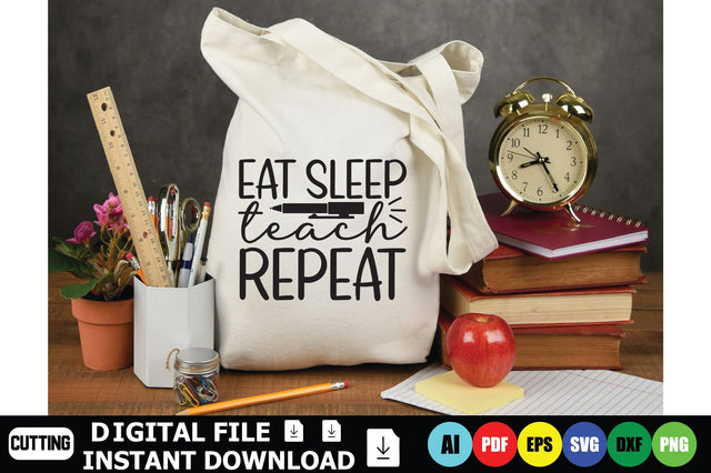 Teaching is My Cardio SVG Shahin alam 