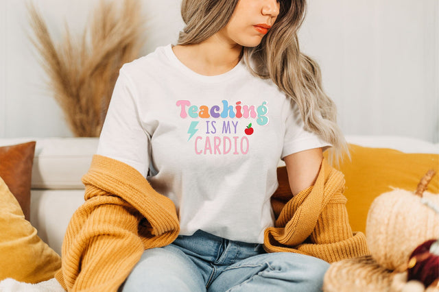 Teaching Is My Cardio SVG SVGista 