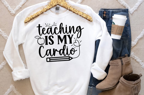 Teaching is my cardio, teacher svg designs SVG MD mominul islam 