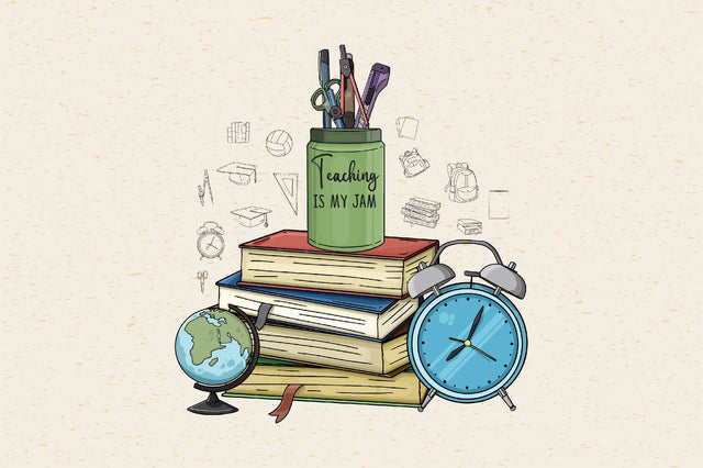 Teaching is my jam Sublimation Rupkotha 