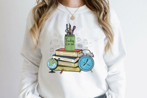 Teaching is my jam Sublimation Rupkotha 