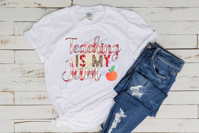 Teaching Is My Jam Sublimation Sublimation SVGista 