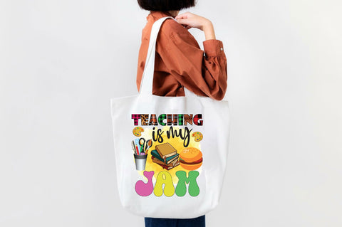 Teaching Is My Jam Sublimation SVGArt 