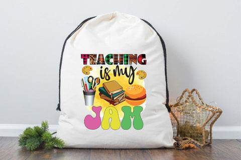 Teaching Is My Jam Sublimation SVGArt 
