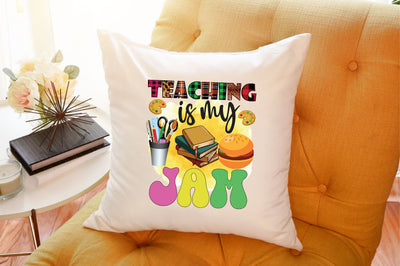 Teaching Is My Jam Sublimation SVGArt 