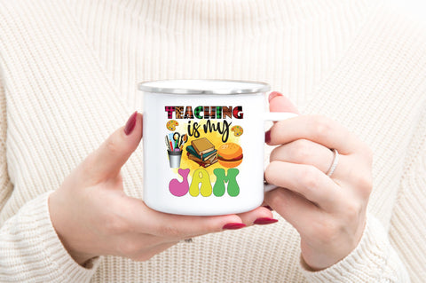 Teaching Is My Jam Sublimation SVGArt 
