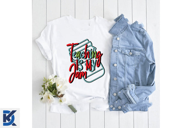Teaching Is My Jam Sublimation SVGista 