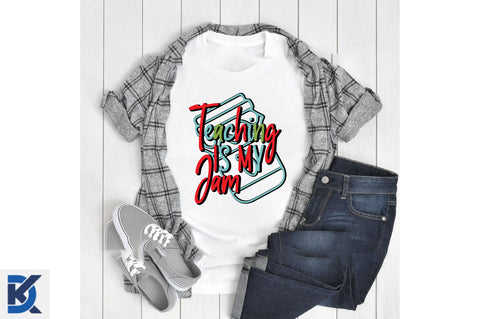 Teaching Is My Jam Sublimation SVGista 