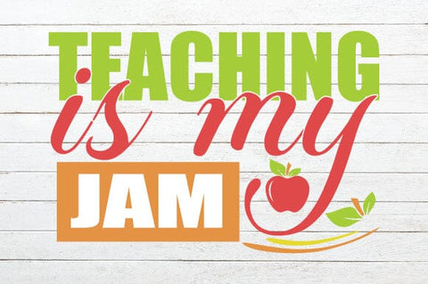 Teaching is My Jam SVG Craftlabsvg24 