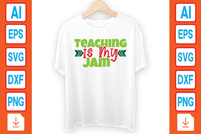 Teaching is My Jam SVG Craftlabsvg24 
