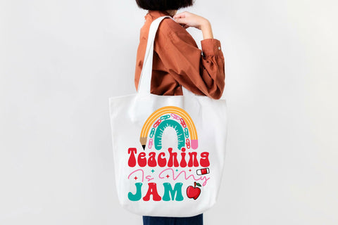 Teaching Is My Jam SVG Cricut Files SVG Rupkotha 