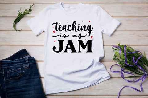 Teaching is my jam SVG SVG Regulrcrative 