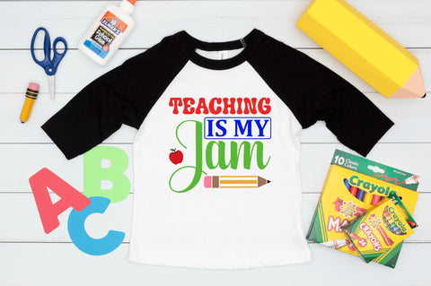 Teaching is my jam SVG SVG Regulrcrative 