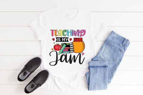 Teaching is My Jam | Teacher PNG Sublimation Sublimation CraftLabSVG 