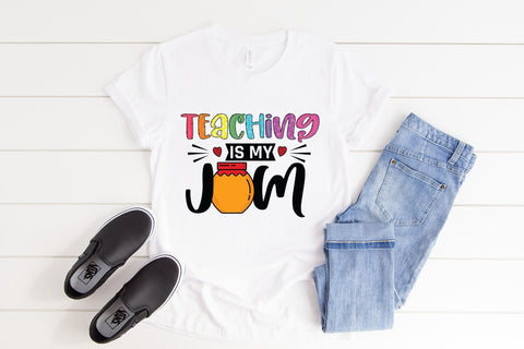 Teaching is My Jam, Teacher Sublimation Design Sublimation CraftLabSVG 