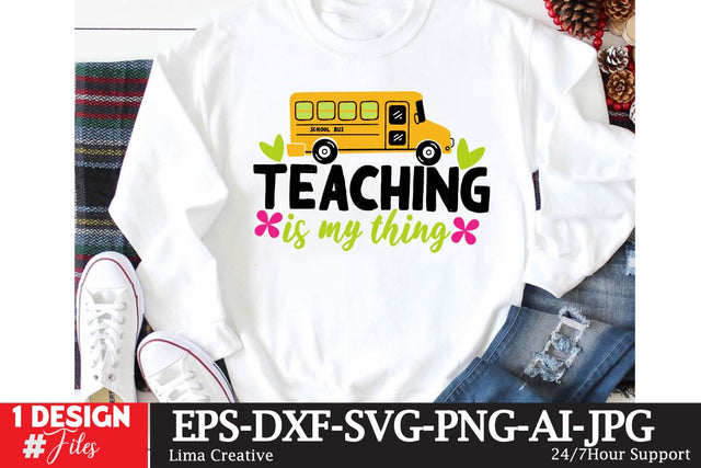 Teaching Is My Thing SVG Design SVG Insomnia Std 