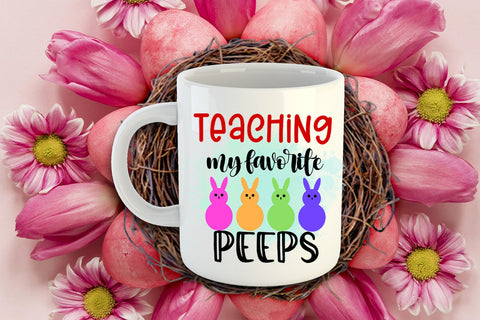 Teaching My Favorite- Sublimation Easter-Sublimation PNG Sublimation Happy Printables Club 