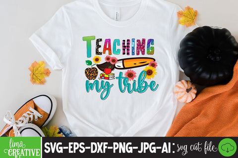 Teaching My Tribe Sublimation PNG DEsign, Teacher Sublimation ,Teacher SVG Cute File, Teacher Qutes Sublimation Insomnia Std 