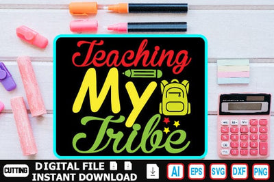 Teaching My Tribe SVG Craftlabsvg24 