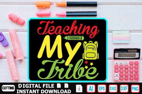 Teaching My Tribe SVG Craftlabsvg24 