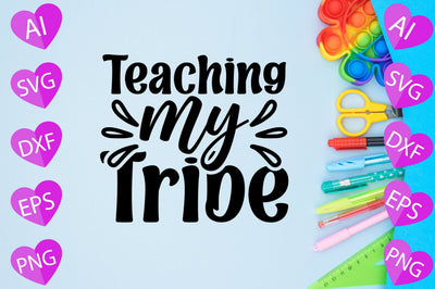 Teaching My Tribe SVG CraftlabSvg29 