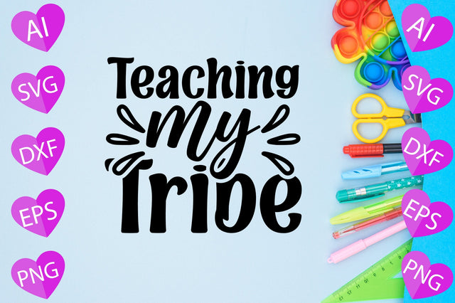 Teaching My Tribe SVG CraftlabSvg29 