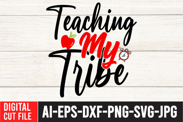 Teaching My Tribe SVG Cut File SVG BlackCatsMedia 