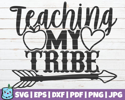 Teaching My Tribe SVG MintyMarshmallows 